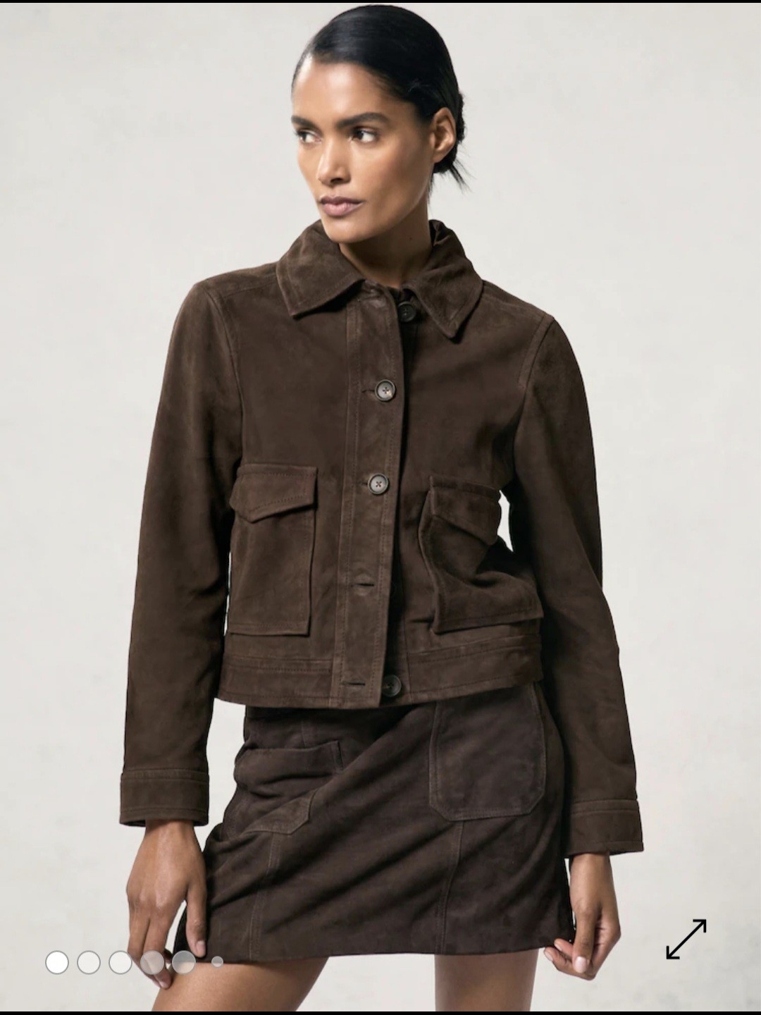 Reiss Suede Trucker Jacket Hanson Suede 6 $650